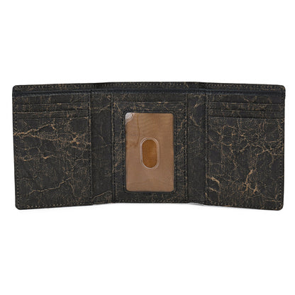 Italian Kraft Paper Sustainable Vegan Trifold Wallet by Doshi FCSA
