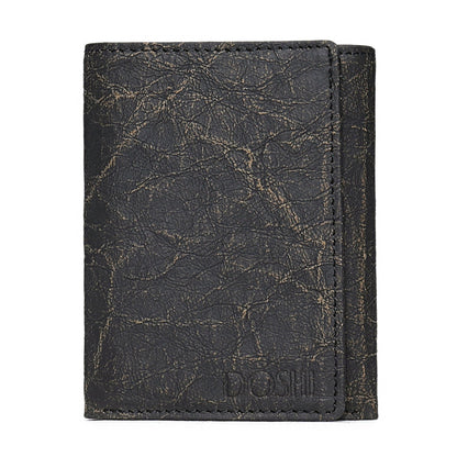 Italian Kraft Paper Sustainable Vegan Trifold Wallet by Doshi FCSA