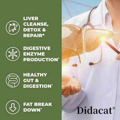 Liver Health Support Supplement - Liver Cleanse Detox &amp; Repair Formula - Milk Thistle, Artichoke &amp; Dandelion Root Extracts