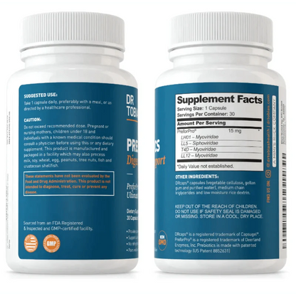 Probiotic and prebiotic supplements can maintain the integrity of the intestinal barrier and relieve digestive discomfort.