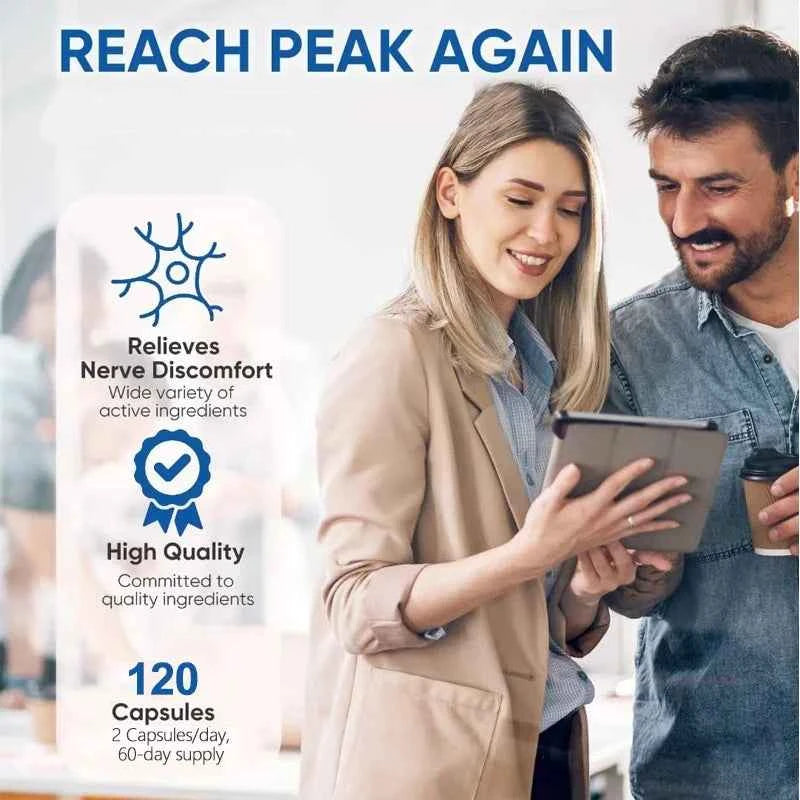 Balincer Magnesium Citrate Supplement, Supports Muscles, Nervous System, Relieves Fatigue, Supports Bone and Heart Health