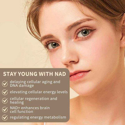 Liife Spermidine+NAD-60 capsules to support young cells,energy and antioxidants,regulate cholesterol and improve memory,From USA