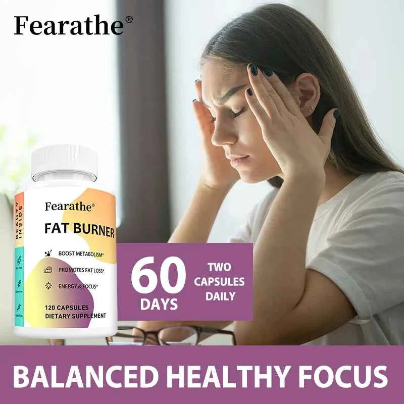 Fat Burning Capsules - Maintain Weight, Control Appetite, and Promote Metabolism