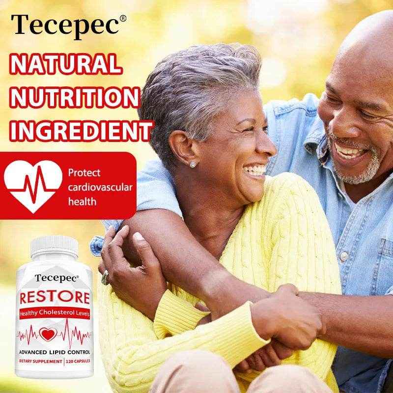 Restore - Supplement To Support Healthy Cholesterol, Lipid Management, Kidney, Cardiovascular and Brain Health