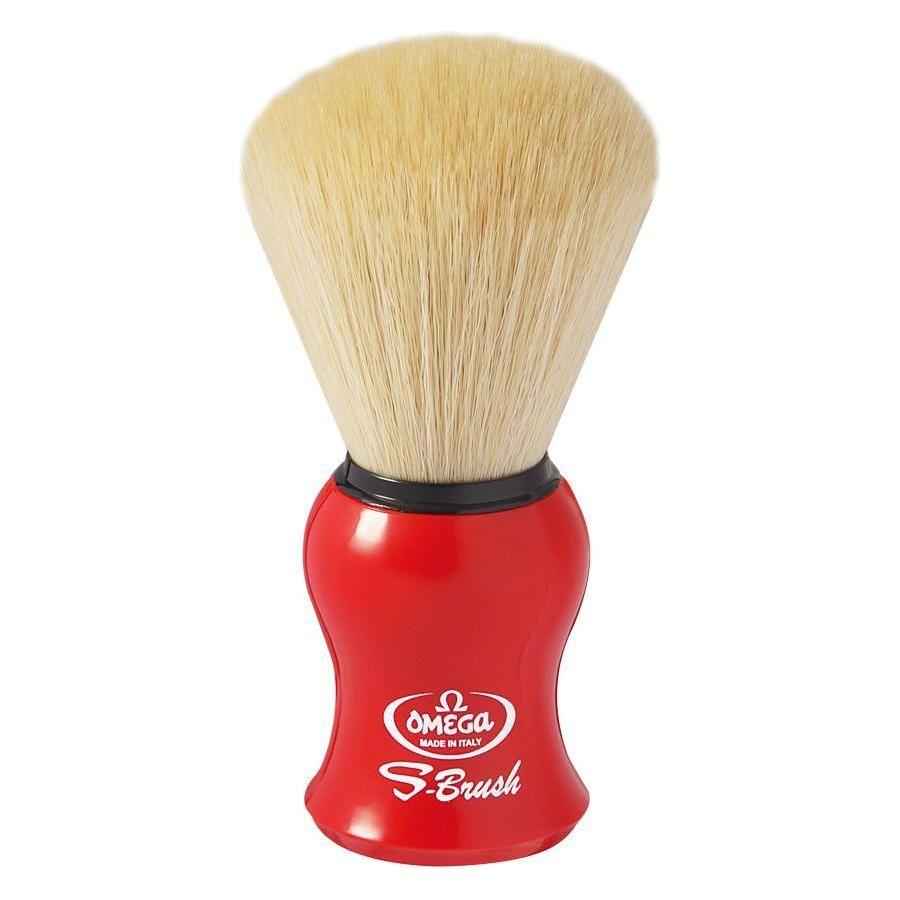 Omega Brush Synthetic Fiber Shaving Brush 