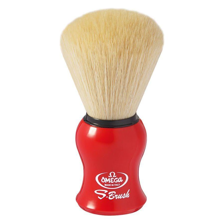 Omega Brush Synthetic Fiber Shaving Brush 