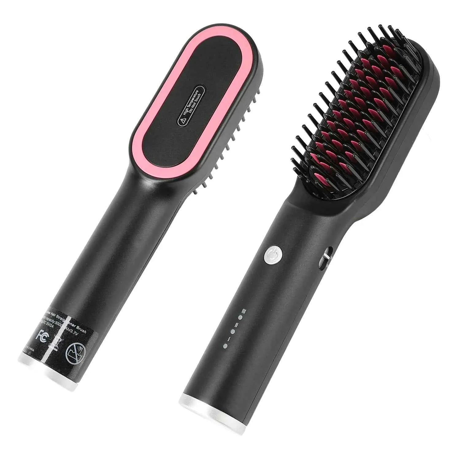 AeroStyler™ 3-in-1 Hair Dryer Brush – Negative Ion Hot Air Styler, Volumizer &amp; Straightener Curler Blow Dryer Brush