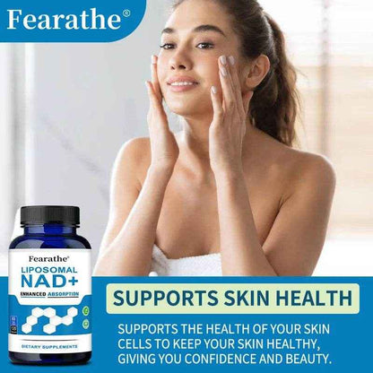 VIVALIFER Liposomal NAD+ Supplement for Super Absorption, Anti-Aging, Energy and DNA Repair, Brain Function