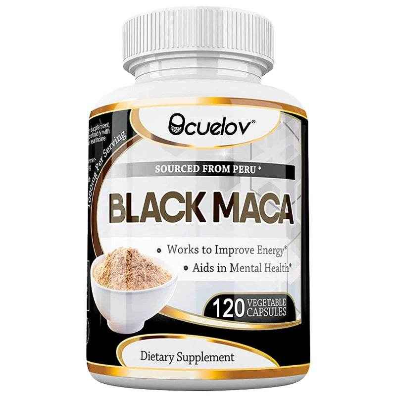 Black Maca High Strength Extract Gel, Muscle Health, Energy and Endurance