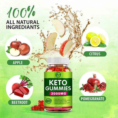 Keto Gummies - ACV Keto Gummies Apple Cider Vinegar Gummies for Women &amp; Men, Keto Apple Cider Vinegar Supplement