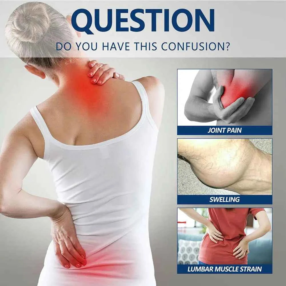 Pain Relief Cream for Lumbar Knee Soreness, Arthritis &amp; Sciatica Treatment
