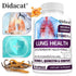Lung Health Supplement, Detox, Cleanse, Lung Support, Respiratory Health with Vitamin C, Quercetin, Cordyceps