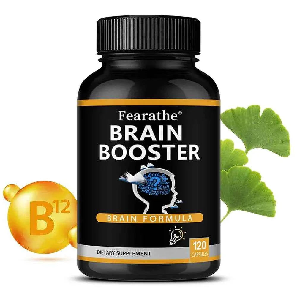 Rhodiola Rosea Extract, Vitamin B12 Supplement, Supports Brain and Nervous System Health, Antioxidant, 120 Capsules