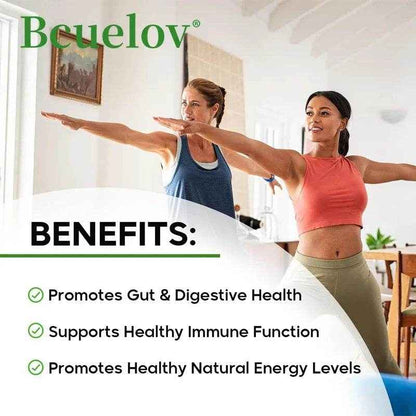 Bcuelov Vegetable and Fruit Supplement -1350 Mg - Supports Immune, Digestion, Detoxification - 120 Capsules