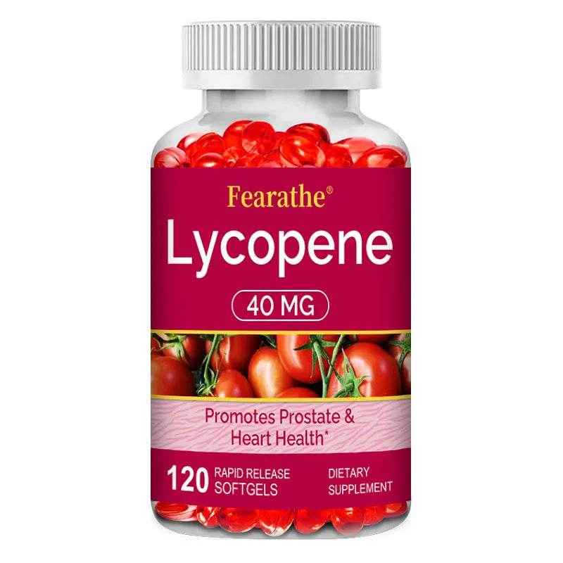 Lycopene 40 Mg Softgels - Promotes Prostate Health, Supports Heart Health, Helps Neutralize Harmful Free Radicals