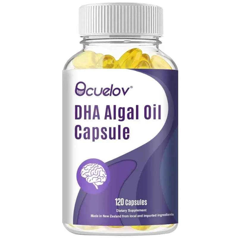 DHA natural algae oil extract, supplement memory and attention, support memory enhancement, protect brain nerves