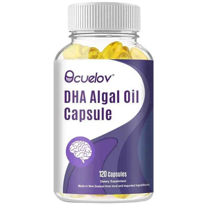 DHA natural algae oil extract, supplement memory and attention, support memory enhancement, protect brain nerves