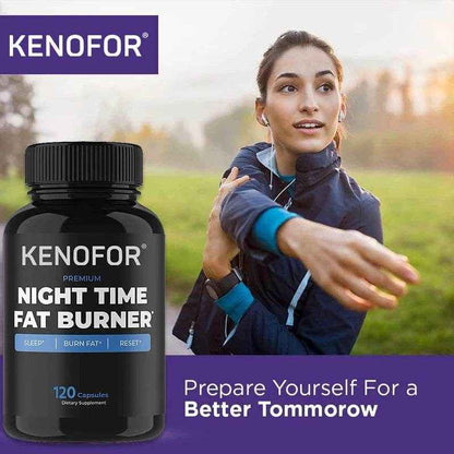 Nighttime Fat Burner - Fat burning booster, helps metabolic cleansing, suppresses and controls appetite during sleep