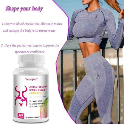 Fat Burning and Weight Loss Supplement, Eliminate Cellulite, Shape Slim Body, Detoxify, Promote Intestinal Peristalsis