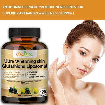 Collagen Glutathione Capsules - Powerful Antioxidants That Help with Immune Function, Boost Metabolism, Repair and Cleanse