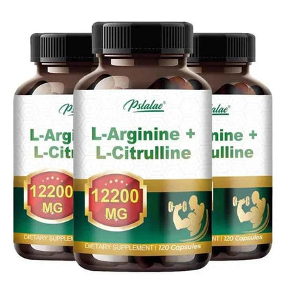 Creatine Monohydrate Capsules - Promotes Muscle Growth, Improves Endurance and Performance, Energy Support - 120 Capsules