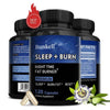 Night Fat Burner and Sleep Supplement - Boost Metabolism and Burn Fat Effectively, Weight Management, Melatonin Sleep Aid