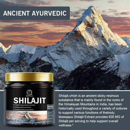 BBEEAAUU Himalaya Shilajit Original High in Trace Minerals &amp; Fulvic Acid for Energy,Muscle Strength&amp;Immunity,Endurance for Adult