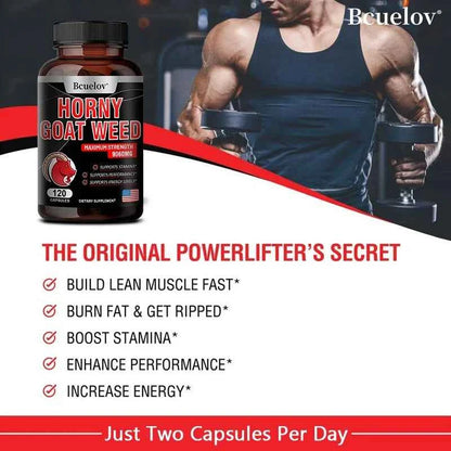 Nutritional Supplements for Men - Build Muscle, Burn Fat, Improve Endurance, Energy and Performance