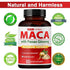 Sports Supplement - Contains Maca, Ginseng Extract Capsules to Burn Fat, Boost Strength, Energy, Performance and Muscle Mass
