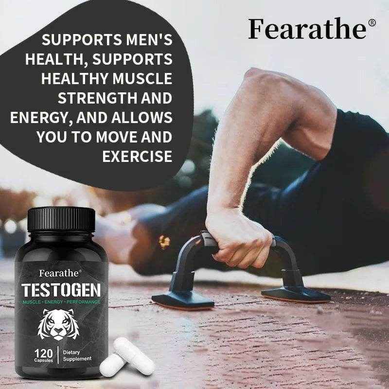 Black Pepper Extract Supplement - Helps Improve Male Performance, Muscle Mass, Energy and Endurance, and Overall Health