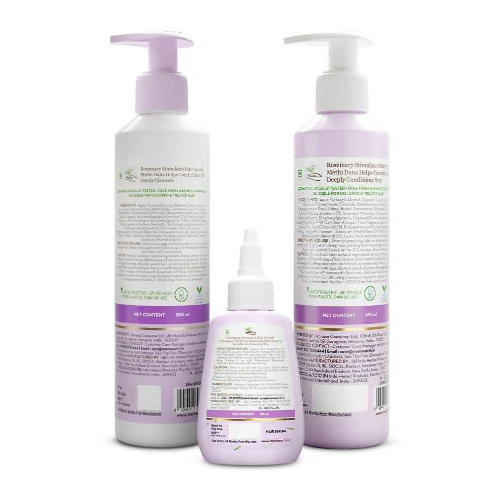 Mamaearth Rosemary Hair Growth Boosting Combo