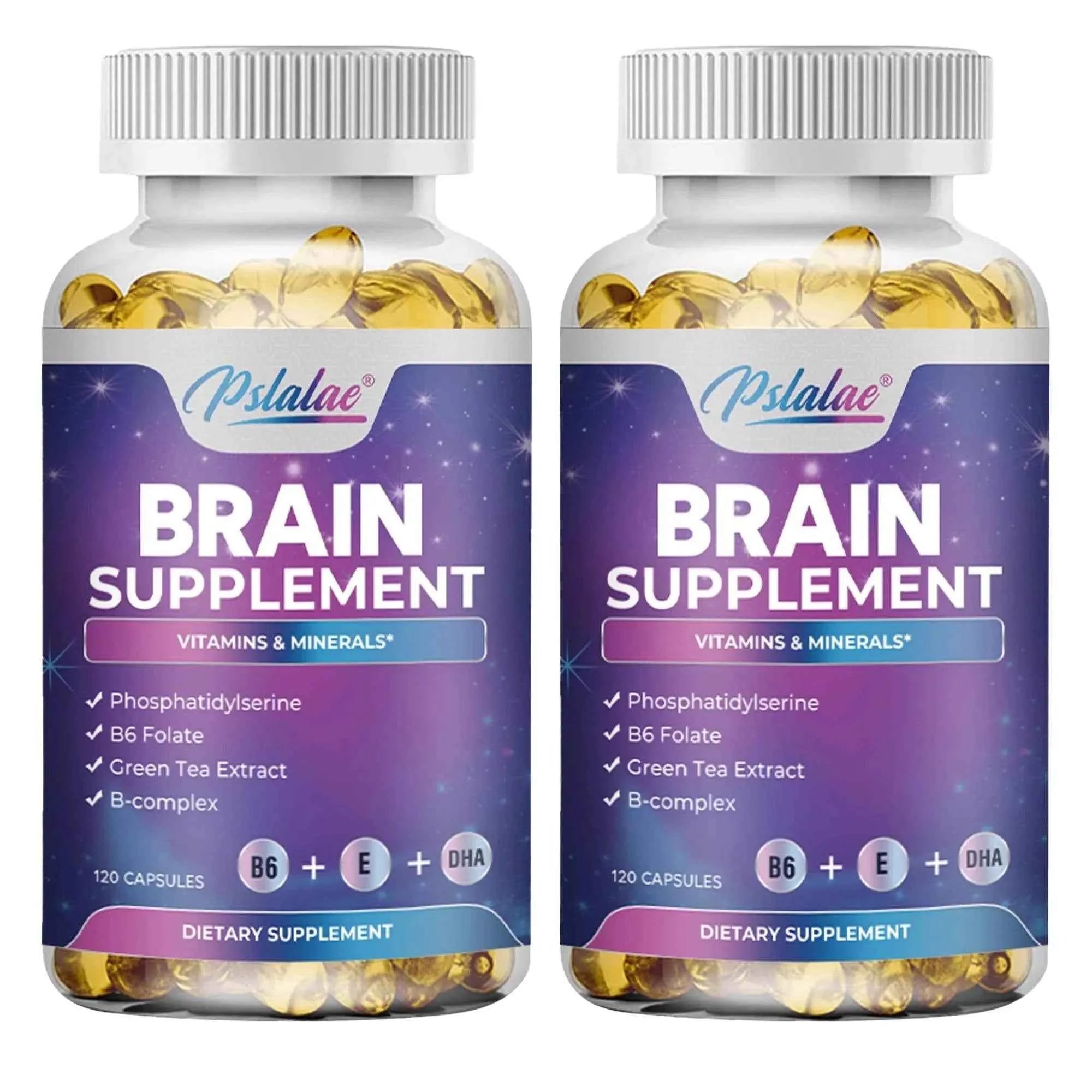 Brain Supplement - Memory, Focus, Clarity, Energy Brain Supplement - 120 Capsules