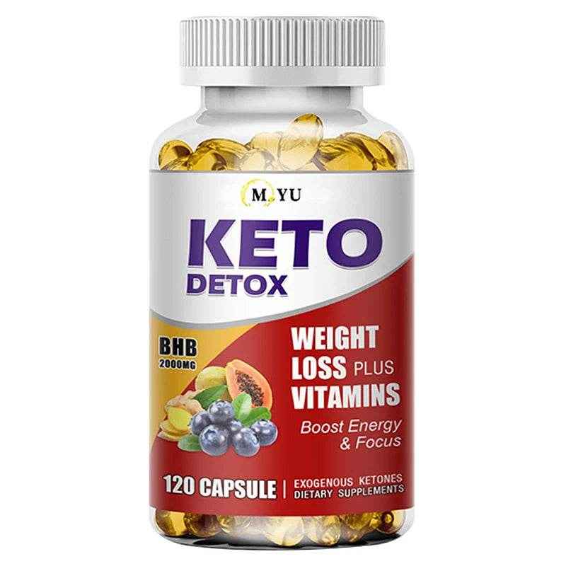 Ketogenic Capsules - Help Control Appetite, Burn Fat, Metabolize Fat, Inhibit Fat Accumulation, Promote Digestion and Detox