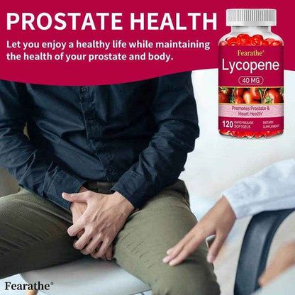 Lycopene 40 Mg Softgels - Promotes Prostate Health, Supports Heart Health, Helps Neutralize Harmful Free Radicals