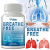 Breathe Free Support - Supports Respiratory, Promotes Lung Cleansing, Boosts Energy Levels, Antioxidant - 120 Capsules