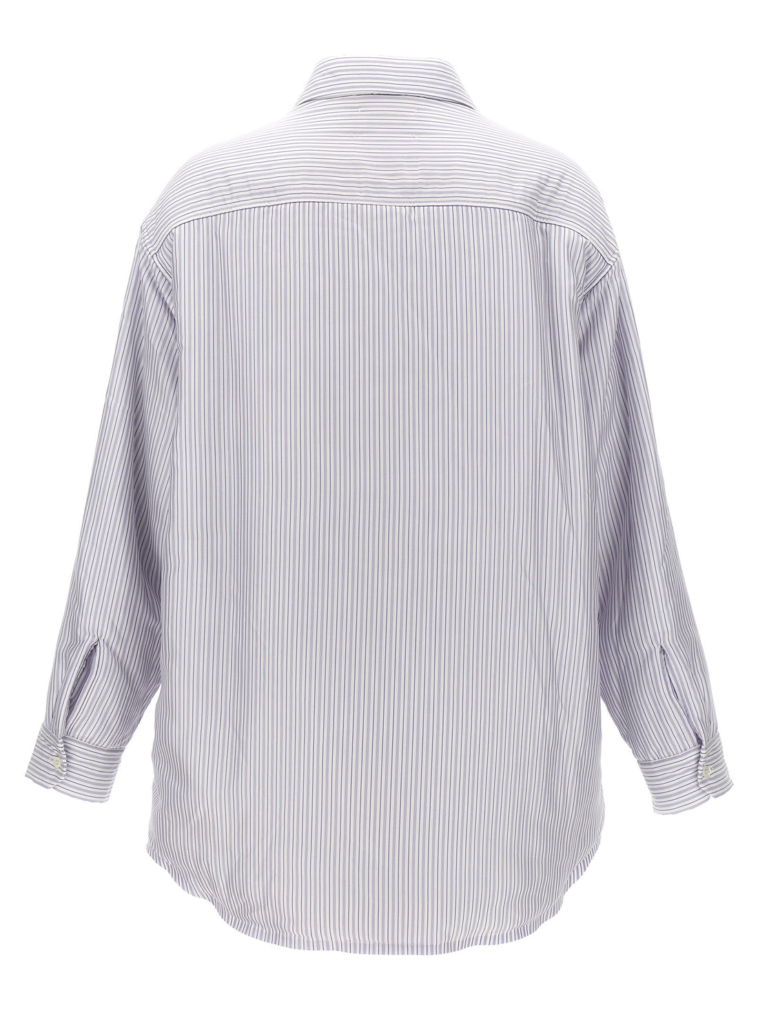 Maison Margiela Men Striped Shirt Jacket by Luosophy
