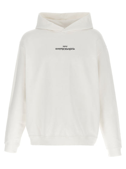 Maison Margiela Men Logo Hoodie by Luosophy