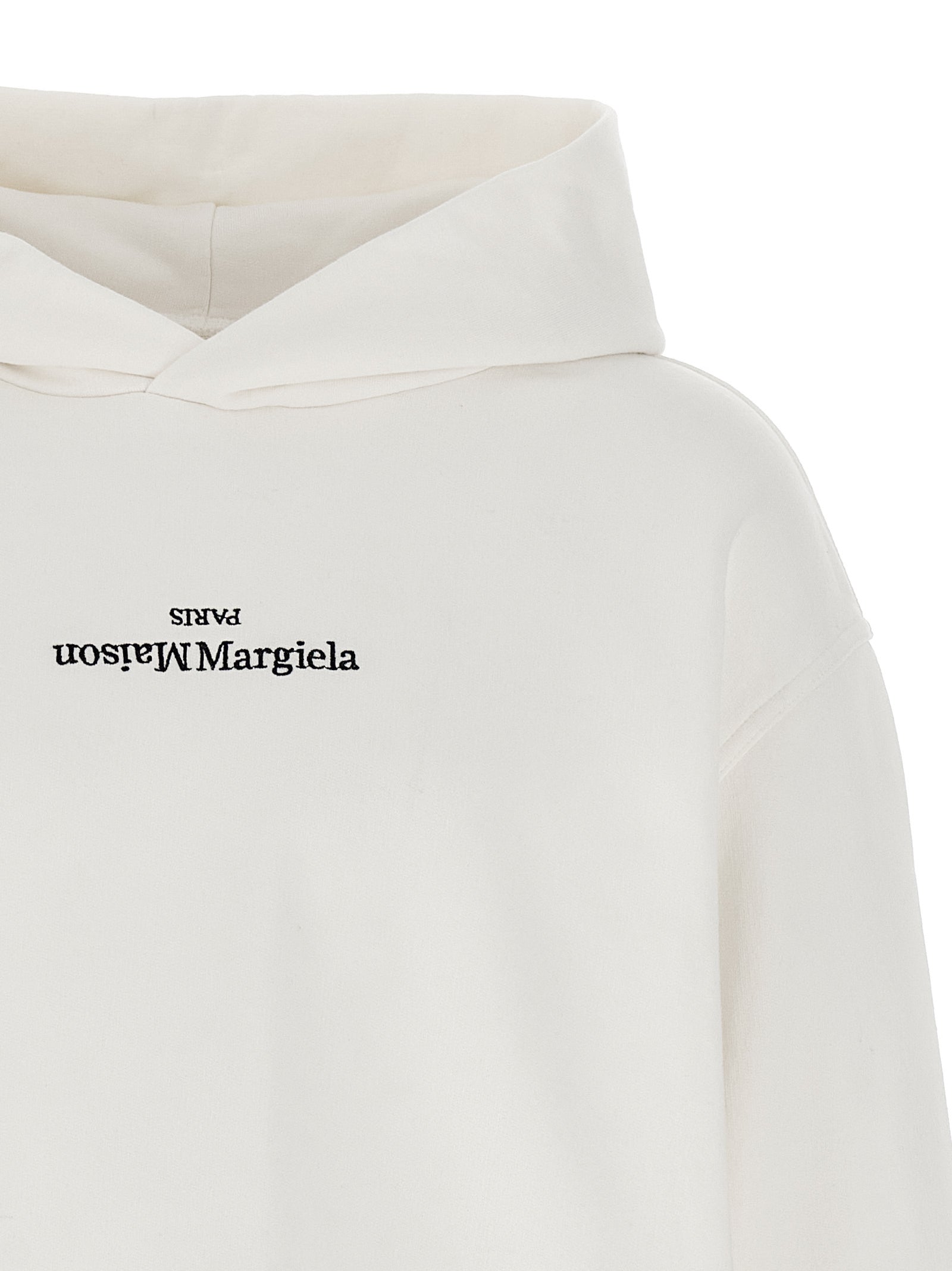 Maison Margiela Men Logo Hoodie by Luosophy