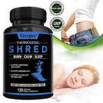 Fat Burner, Powerful Thermogenic Weight Loss, Relaxing Sleep, Metabolism Booster, Nighttime Appetite Suppressant, 120 Capsules