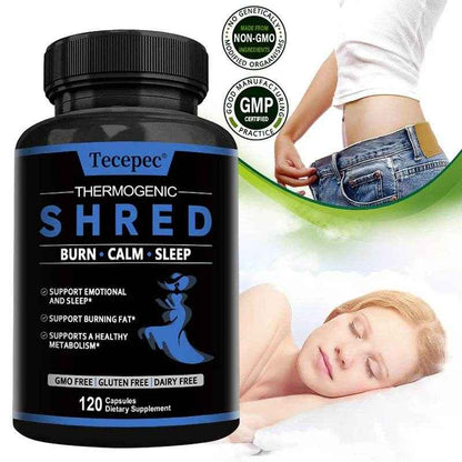 Fat Burner, Powerful Thermogenic Weight Loss, Relaxing Sleep, Metabolism Booster, Nighttime Appetite Suppressant, 120 Capsules