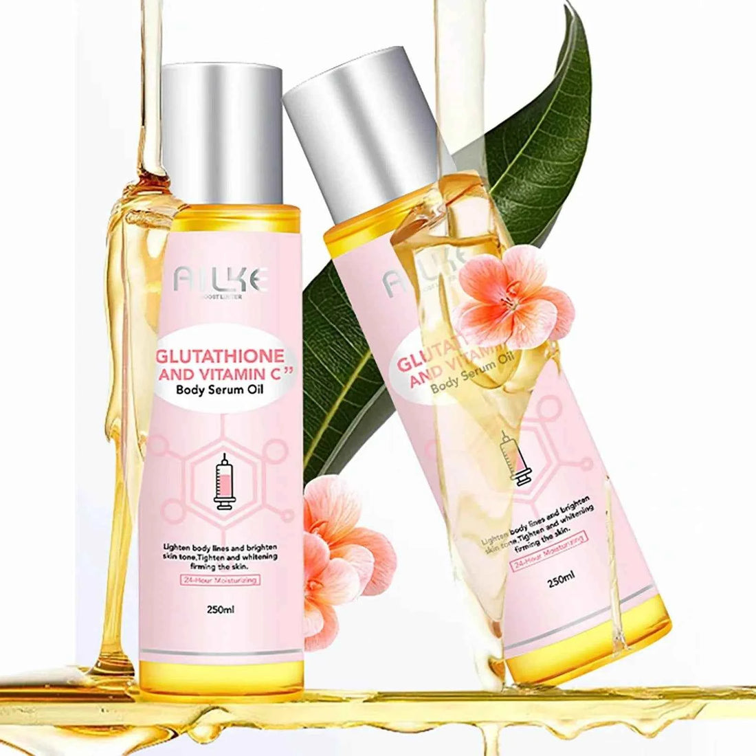 AILKE Vitamin C Moisturizing And Brightening Skin Tone Massage Essential Oil, Smooth, Soft Skin, For All Skin Types