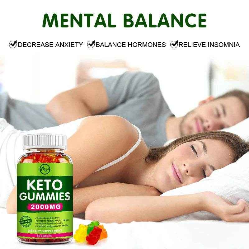 Keto Gummies - ACV Keto Gummies Apple Cider Vinegar Gummies for Women &amp; Men, Keto Apple Cider Vinegar Supplement