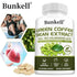 Green Coffee Bean Extract - Fat Burning, Metabolism, Brain Health, Heart and Weight Management, 120 Capsules