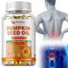 Pumpkin Seed Oil Capsules - Supports Prostate, Bladder,Urinary Tract Health, and Promotes Hair Growth - 120 Capsules