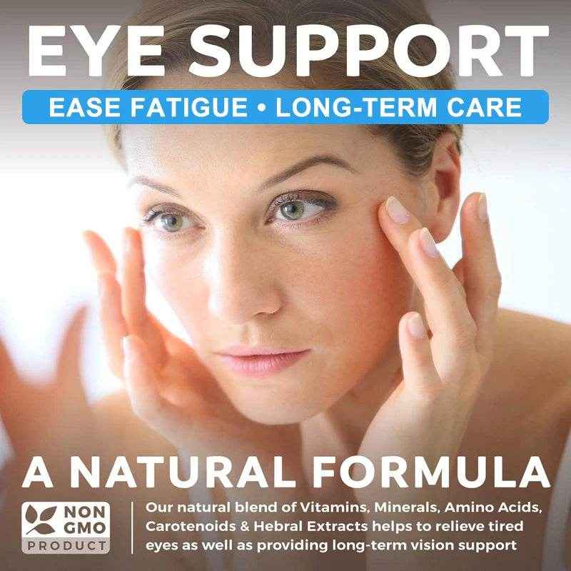 Lutein Supplements with Zinc and Grape Seed Extract May Support Clearer Vision, Relieve Dry Eyes, and Promote Overall Eye Health