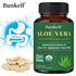 Aloe Bioactive Organic Leaf Supplement - Organic Freeze Dried Aloe 180 mg, Detox Cleanse, Gut Health, 120 Capsules