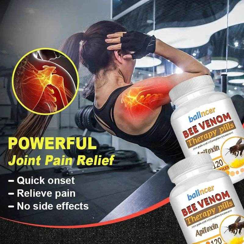 Balincer Bee Venom Extract Supplement, Can Reduce Muscle Problems, Strengthen Bones, Joint Health, Promote Blood Circulation