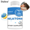 Melatonin Supplement Capsules 5 Mg - Natural Sleep Support, Relaxation and Calmness, Promotes Sleep Quality