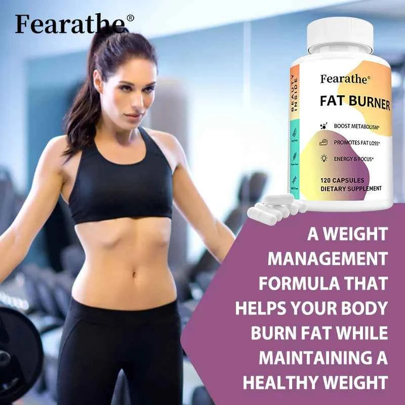 Fat Burning Capsules - Maintain Weight, Control Appetite, and Promote Metabolism
