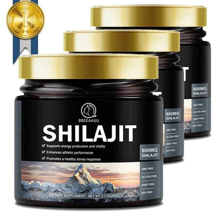 BBEEAAUU Himalaya Shilajit Original High in Trace Minerals &amp; Fulvic Acid for Energy,Muscle Strength&amp;Immunity,Endurance for Adult